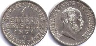 1 грош 1874 Ag