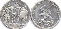 3 марки 1913 Ag 100 лет победе над Наполеоном