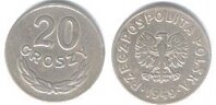 20 грошей 1949 Cu-Ni